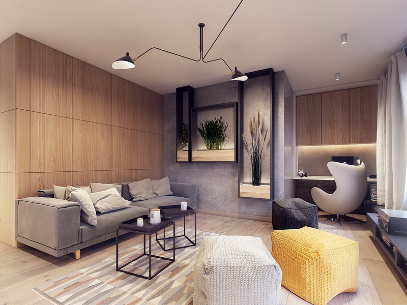Модный дизайн интерьера квартир 2023