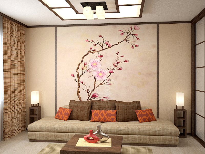 Дизайн интерьера квартиры в азиатском стиле