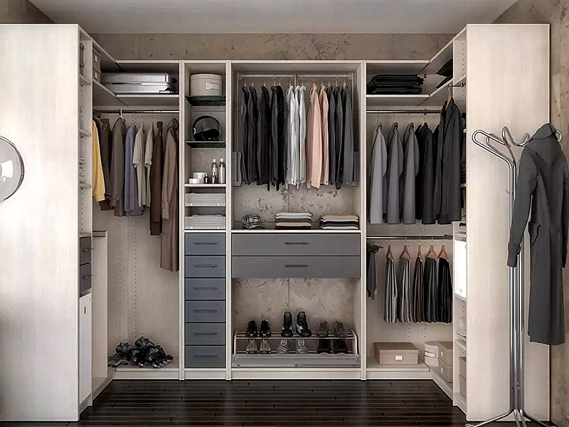 Примеры планировок гардеробных комнат